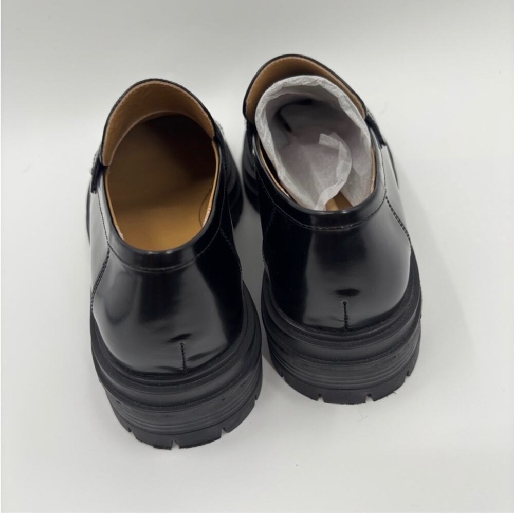 Tony Bianco Wiz Loafer in Black Hi Shine - Picture 4 of 9